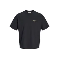 JACK & JONES Majica JORAtocha med / črna
