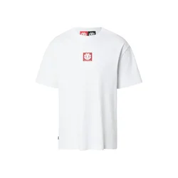 ELEMENT Majica češnjevo rdeča/bela