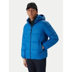 Tommy Jeans Puhovka Essential DM0DM19786 Modra Regular Fit