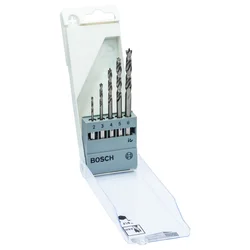 Bosch 5-delni set burgija za drvo sa šestostranim prihvatom 2608595525, 2.0; 3.0; 4.0; 5.0; 6.0 mm