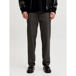 JACK & JONES Chino hlače JPSTollie Connor temno rjava / črna