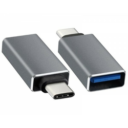 E-GREEN Adapter USB tip C - USB 3.0 MF crni