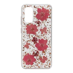 Maska Platina Flower za Samsung S20 Plus/ G985F, Roze