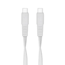 Kabel RivaCase PS6005 WT12 Type-C / Type-C, 1,2m, bel, 12/96