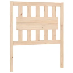 Vidaxl Posteljno vzglavje 80,5x4x100 cm trdna borovina