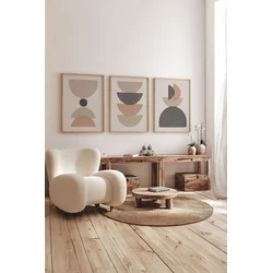 Wallity slika 3Dartsoho35, 3 dijela, 33 x 48 cm