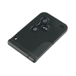 CAR 888 ACCESSORIES Kućište oklop ključa 3 dugmeta Renault Scenic kartica crno