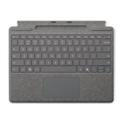MICROSOFT Surface Pro 9/10 Type Cover z držalom za Slim Pen, platinum, Eng Int, CEE, EM