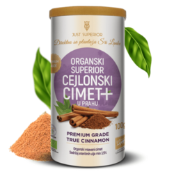 JUST SUPERIOR Organski cejlonski cimet u prahu, 100 g