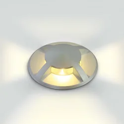 UGRADBENA PODNA SVJETILJKA 1×GU10/10W/230V IP67/IK10 ALUMINIJ