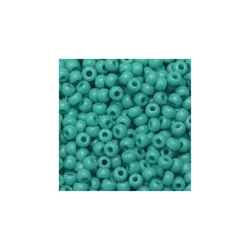 Kašaste perle (seed beads) 8/0 3 mm mat tirkiz