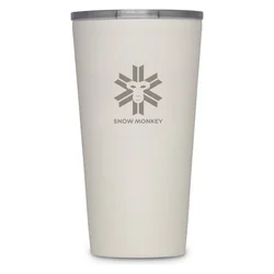Snow Monkey lonček Enjoyer termo 470 ml mocca brown light