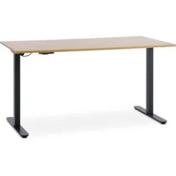 Radni sto sa podesivom visinom SVANEKE 70x140 boja hras/crna