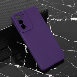 Torbica Teracell Giulietta za Samsung G991B Galaxy S21 mat tamno ljubicasta
