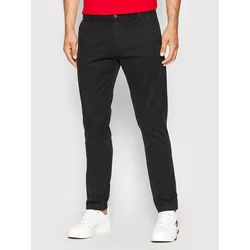 Tommy Jeans Chino hlače Scanton  črna