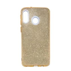 Maska za telefon GLITTER 3IN1 za Samsung M20, Zlatna