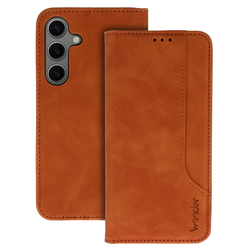 WONDER PRIME PREMIUM PREKLOPNA MASKA ZA SAMSUNG GALAXY A25 5G BROWN