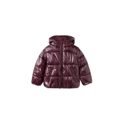 MANGO KIDS Zimska jakna VIENA temno rdeča
