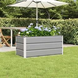 Sadilica Svijetlo siva 100 x 50 x 45 cm Cinkani čelik