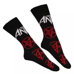 Nogavice Anthrax - Pentathrax Pattern - BL - ROCK OFF - ANTHSCK02MB
