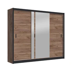 Wardrobe SABRINA 250x215 cm hrast craft
