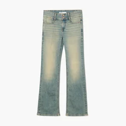 Cropp - Farmerke bootcut - PLAVA