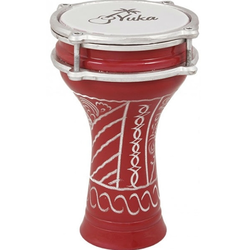 YUKA DARABUKA DRBTP5-10RD DARBUKA ALUM.,RED