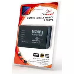 DSW-HDMI-53 Gembird HDMI interface SWITCH, 5ports, remote