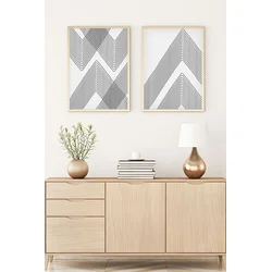 Wallity Uramljena slika Huhu73, 50x70 cm , 2 dela