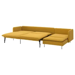 SÖDERHAMN Sofa ležaj 4-sed, s lenjivcem/Kelinge tamnožuta