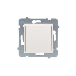 COS.PEL ARIA enopolno stikalo ecru ŁP-1U/m/27