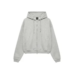 Pull&Bear Jopa na zadrgo svetlo siva