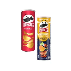 Pringles Čips Original, 165 g+Pringles Čips, Meksička ljuta salsa, 165 g