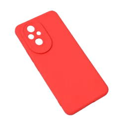 Maska Silikon Pro Camera za mobilni telefon Honor 200, Crvena