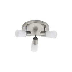 Eglo 55428 - LED spot svetlo 3xE14/4W/230V, prečnik 21 cm, mat hrom