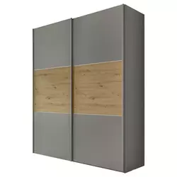 Ormar Sa Kliznim Vratima Includo 167/222/68 cm siva, hrast artisan
