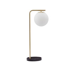 ALVAREZ STOLNA LAMPA E14 /IP20/ZLATNA & CRNA