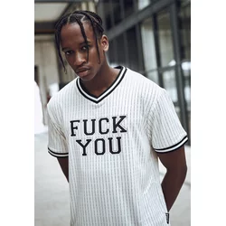 Fuckyou Jersey wht/blk