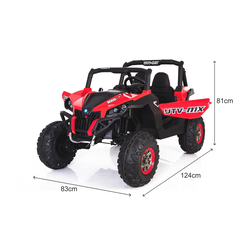 Otroški avto RSX buggy xmx603 4 X MOTOR RDEČA