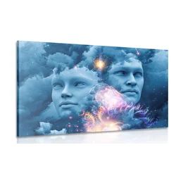 Slika virtualna misel - 40x30