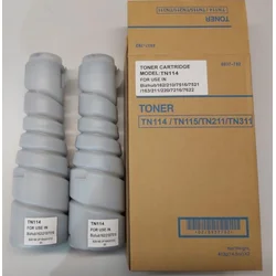 Set toner za Minoltu foruse DI152, TN114, TN-114 1/2, MNTNK152C, 2 bočice