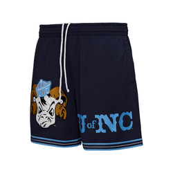 Mitchell & Ness Hlače modra/rjava