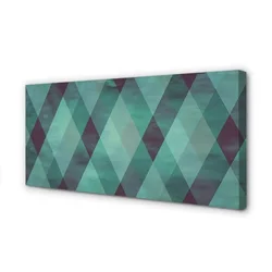 tulup.si Slika na platnu Geometrično vzorec diamantov 100x50 cm