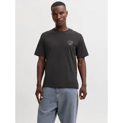 JACK & JONES Majica JORURBAN črna / bela