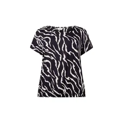KAFFE CURVE Bluza Sonna Stanley, črna