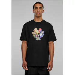 Black T-shirt Coral Oversize