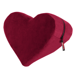 Heart Wedge Position Pillow - Merlot