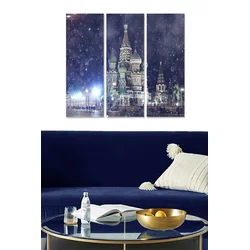 Set slika Wallity MDF313729352, 3 dijela