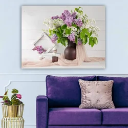 Wallity Dekorativna slika na platnu, 70x100cm, Šarena