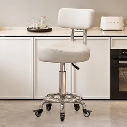 BOLZZ Rotirajuća stolica sa naslonom/ podesiva/ za salon - ordinaciju moderno 02
